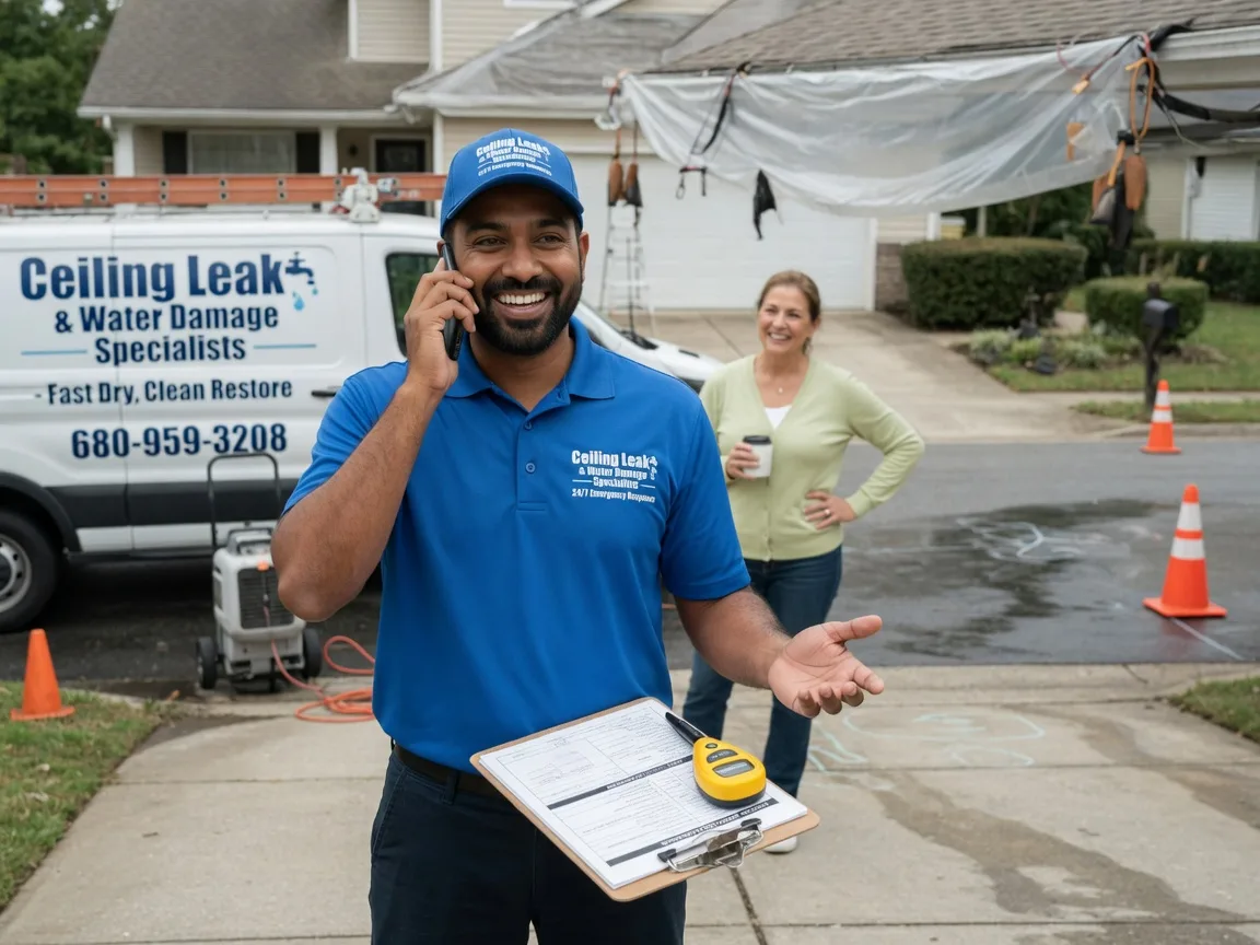 Ceiling Leak Cleanup Belvidere, SD FAQs